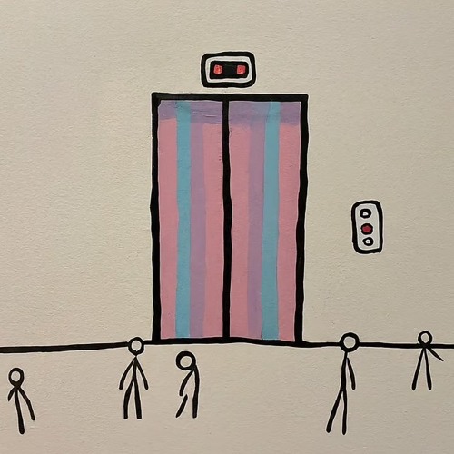between floors