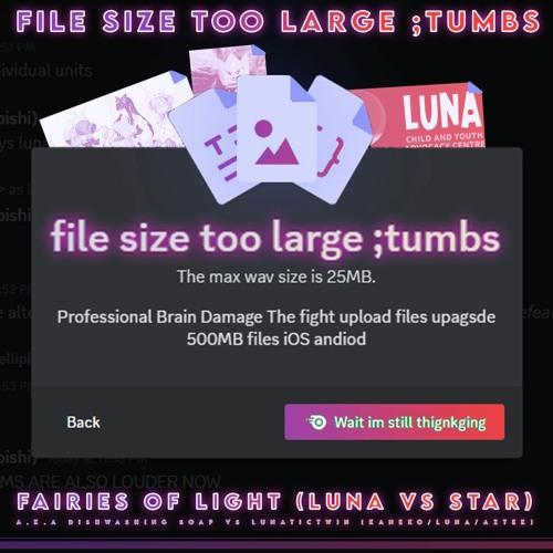 Stream file size too large tumbs by lunatictwin listen online for