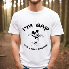 Mickey Mouse I'm Gay And I'm America Shirt
