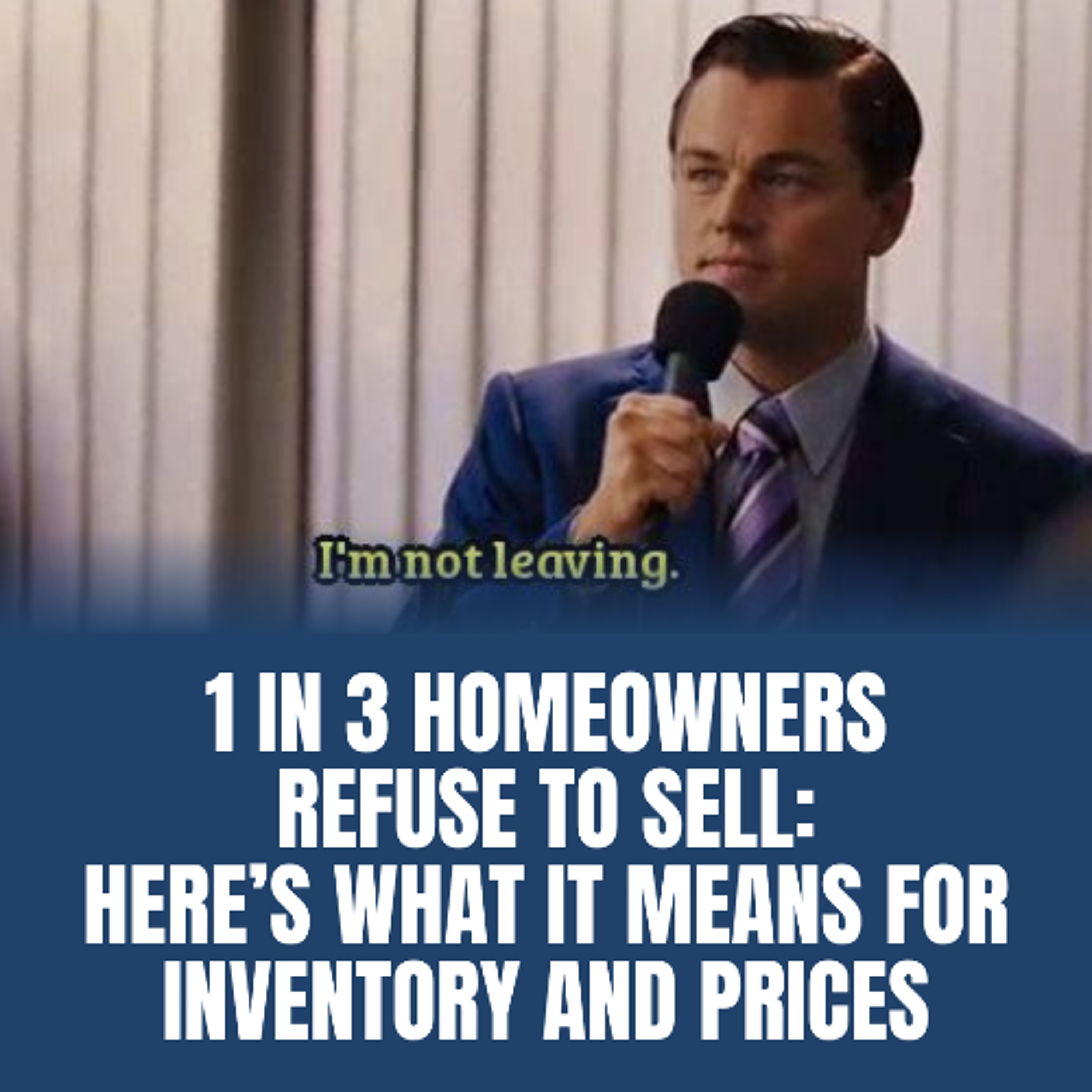 1 in 3 Homeowners Won’t Sell—What It Means for Inventory | Tom's Take 475 episode artwork