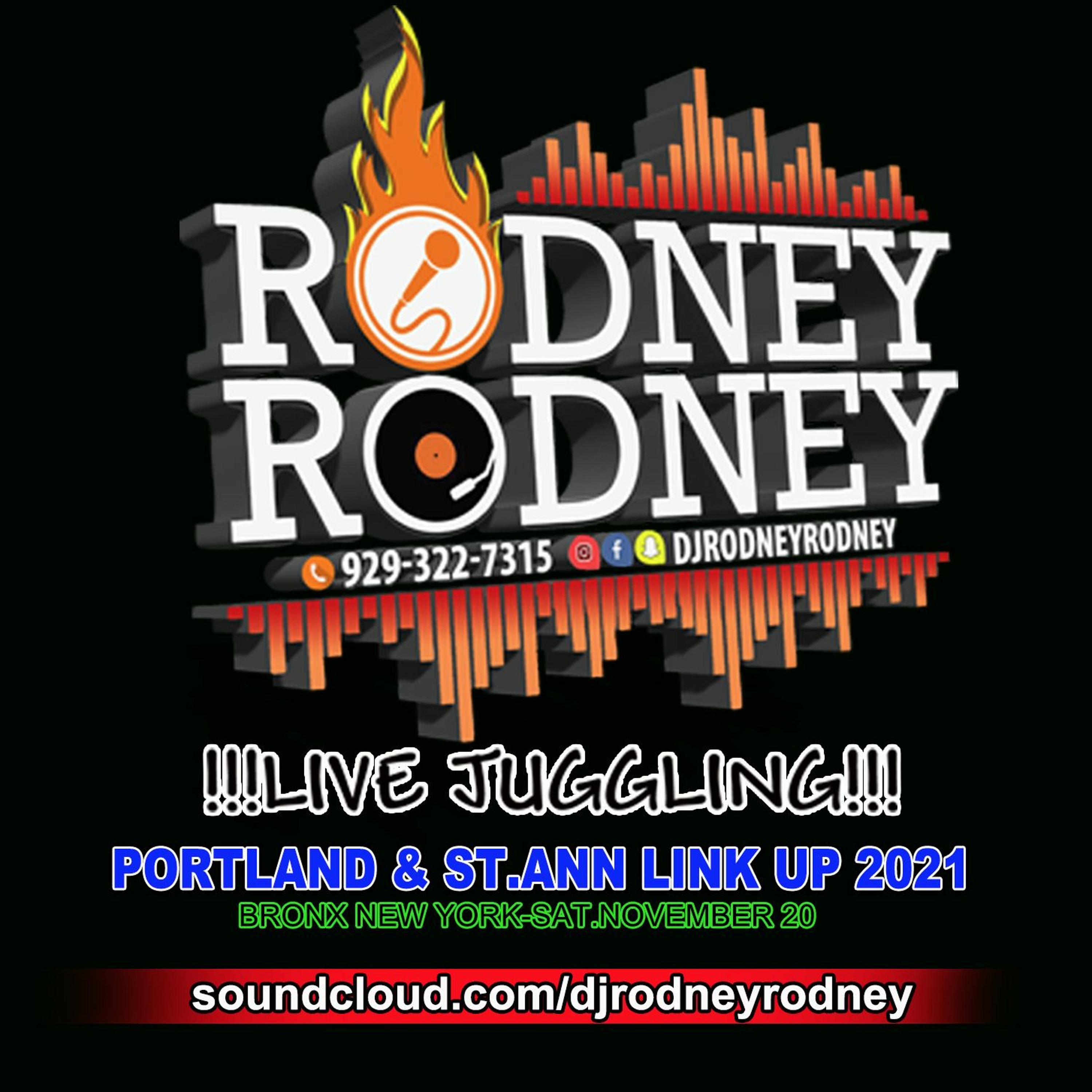 RODNEYRODNEY LIVE JUGGLING PORTLAND & ST.ANN LINK UP 2021 episode artwork