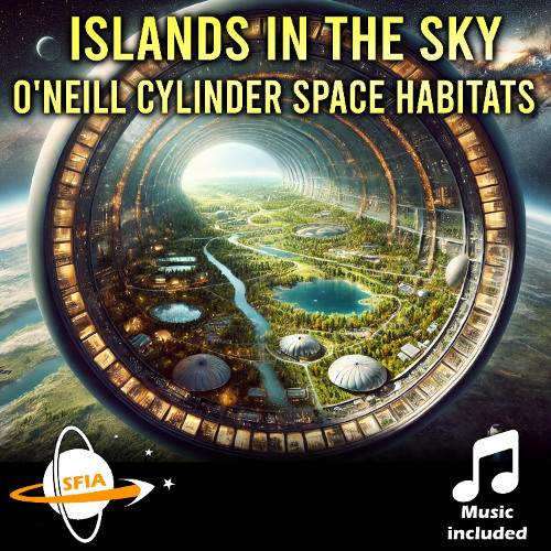 The O'Neill Cylinder Space Habitat: Islands In The Sky