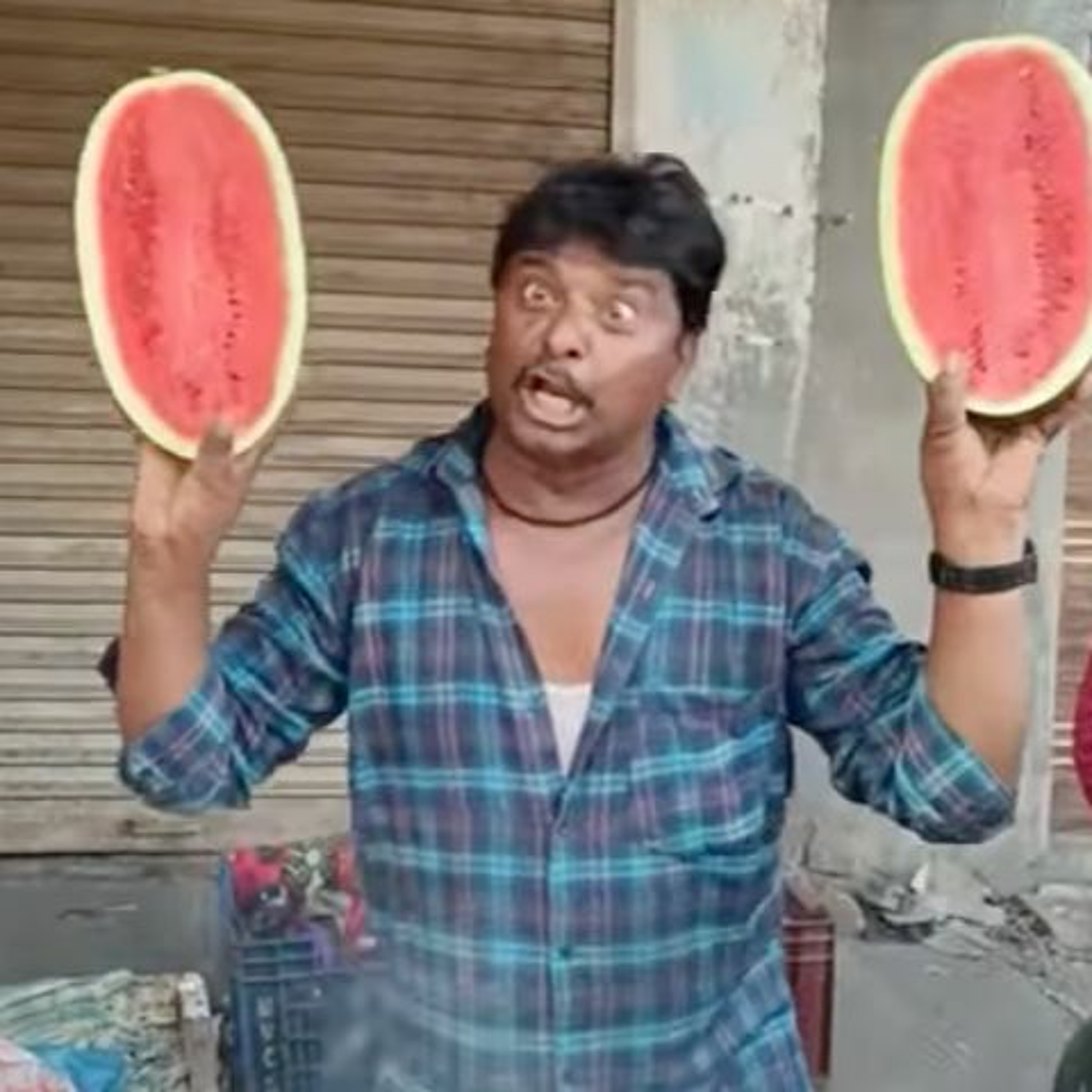 Indian Fruit Salesman