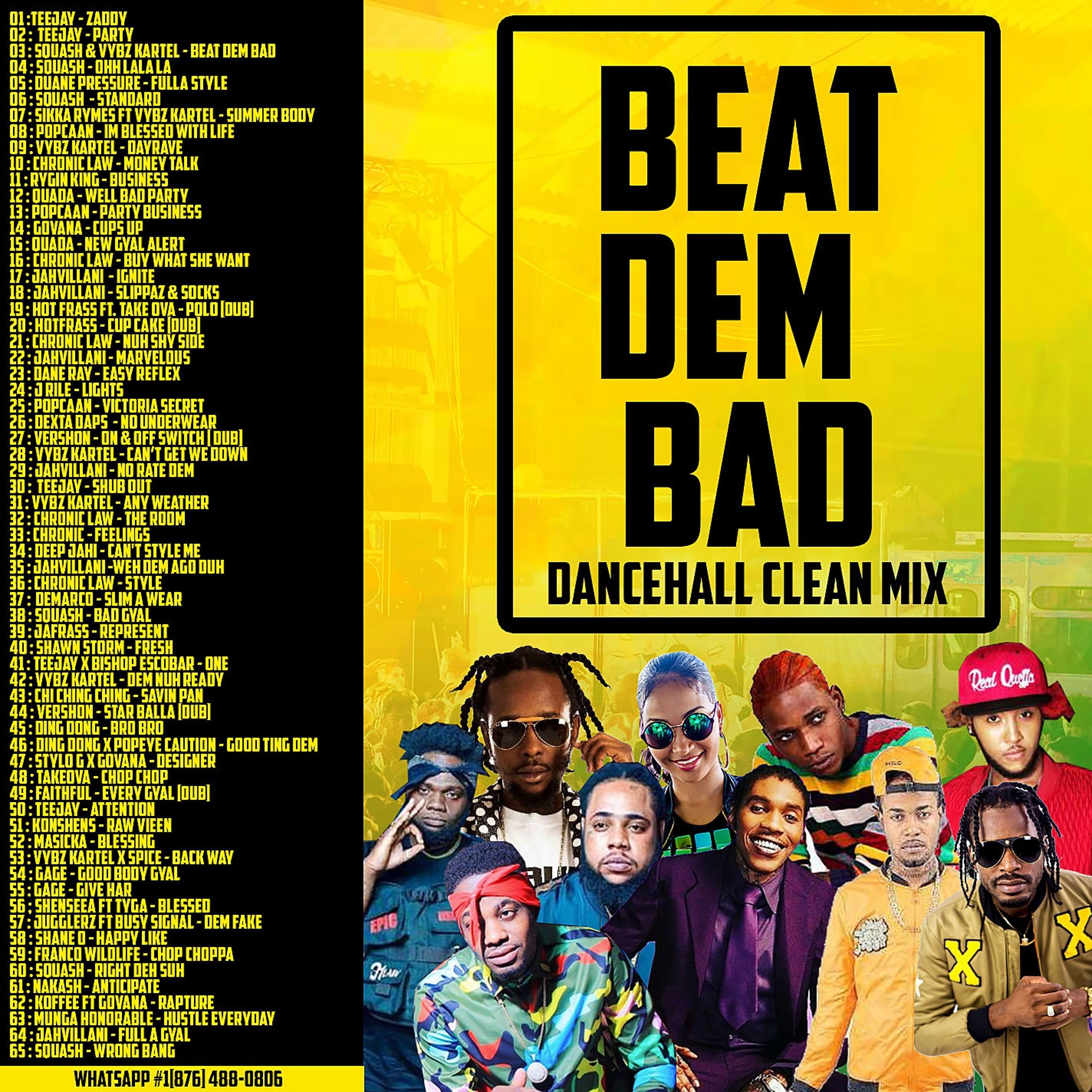 DJ ROY PRESENTS BEAT DEM BAD CLEAN DANCEHALL MIX 2019
