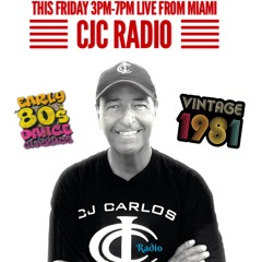 CATCH UP  FRIDAY SEPT 18TH 1981 DANCE CLASSICS  CJ CARLOS CJC RADIO