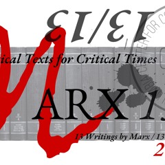 Season 2: Marx 13/13 | Critical Texts for Critical Times