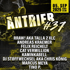 ANTRIEB#37 - VolumeBerlinRecords  |  05.09.2025