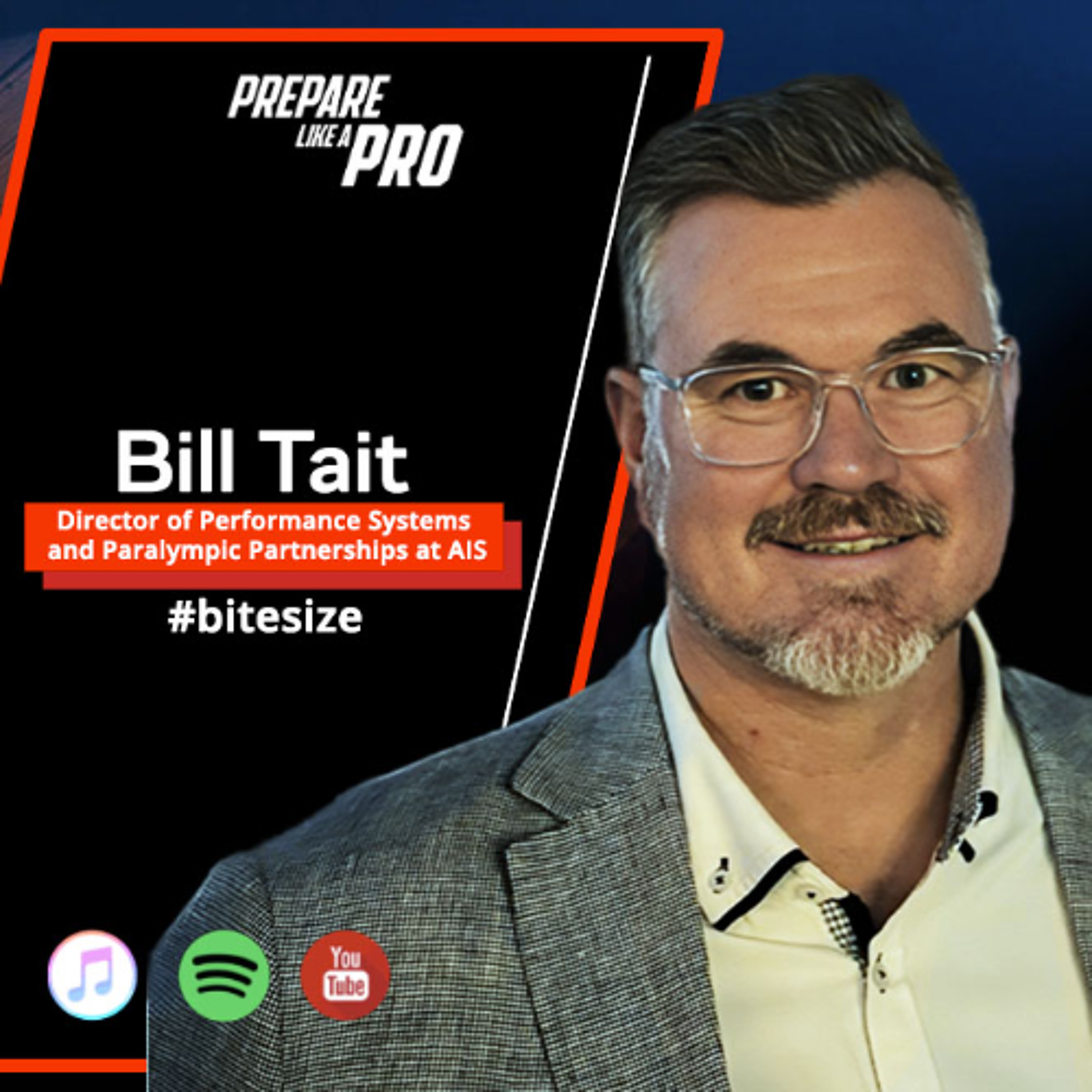#bitesize - Strategic Planning & Creativity in High-Performance Sports with Bill Tait episode artwork