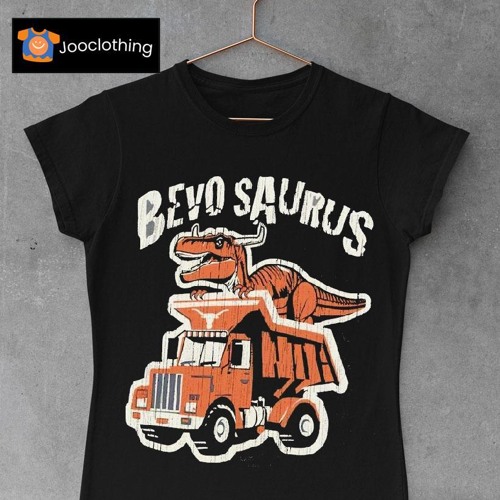 Texas Longhorns Dino Truck Bevo Saurus Shirt