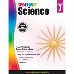 [PDF] Spectrum 7th Grade Science Workbook, Ages 12 to 13, Grade 7 Scie