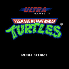 NES TMNT retro style intro