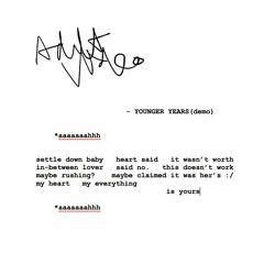 - YOUNGER YEARS(demo)