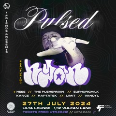 LIVE @ PULSED VOL.3 (27.07.2024) Auckland, New Zealand