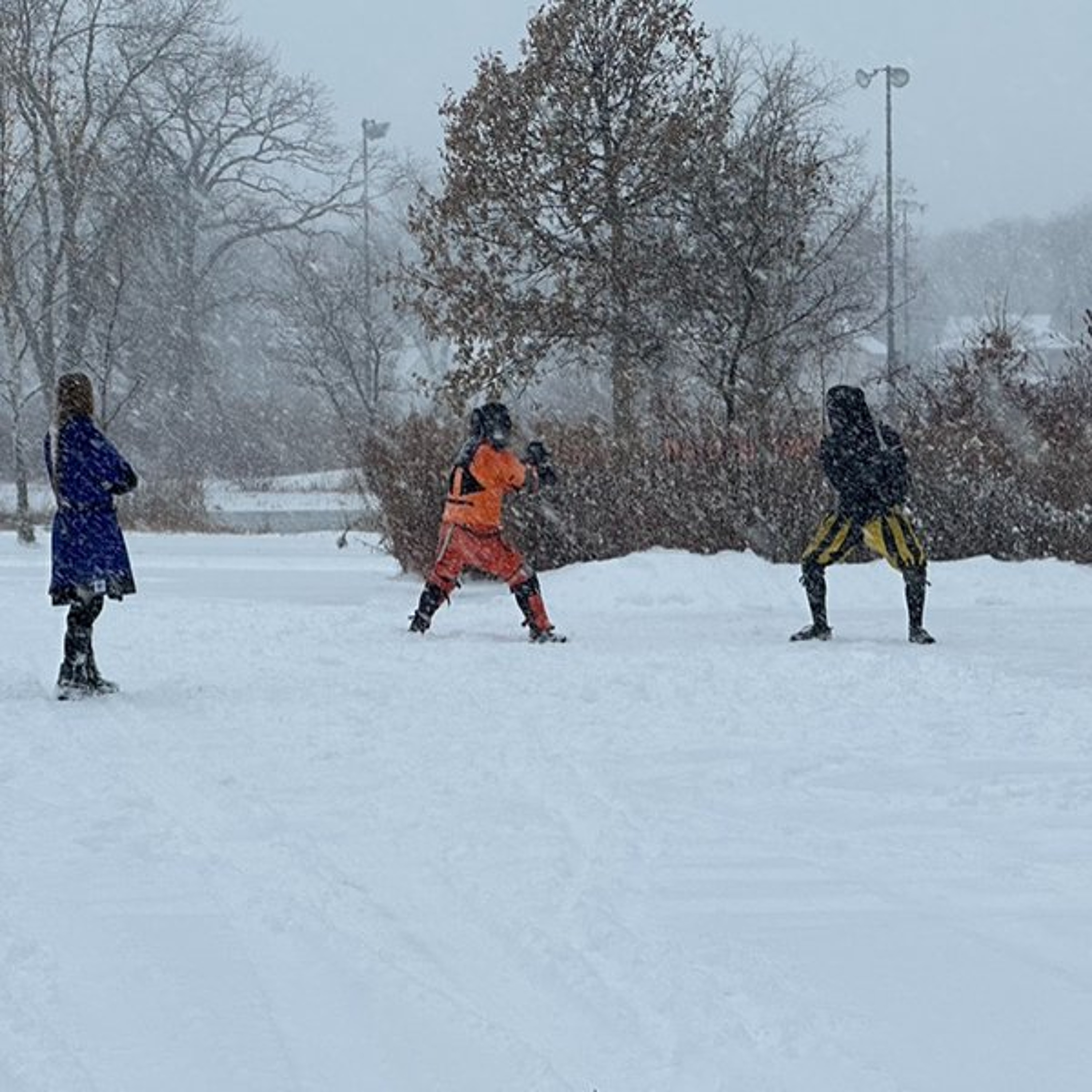 'Twas a lovely day for a sword fight