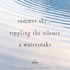 halF ripplinG [naviarhaiku507]