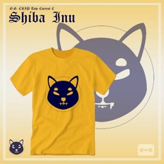 SHIBA INU CLue Logo Gold T