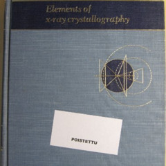 FREE KINDLE 💘 Elements of X-Ray Crystallography by  Leonid V. Azaroff KINDLE PDF EBO