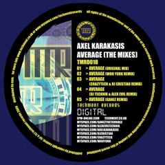 Axel Karakasis - Average (DJ Tecknik & Alex Evil Remix)