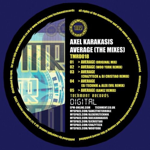 Axel Karakasis - Average (DJ Tecknik & Alex Evil Remix)