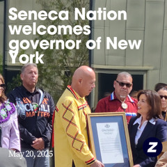 Seneca Nation President J. Conrad "JC" Seneca