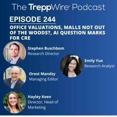244. Office Valuations, Malls Not out of the Woods?, AI Question Marks for CRE