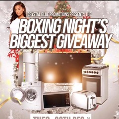 BOXING NIGHTS BIGGEST GIVEAWAY LIVE AUDIO FT @A_JUST_KJ | RnB, 90s & 2000s Dancehall