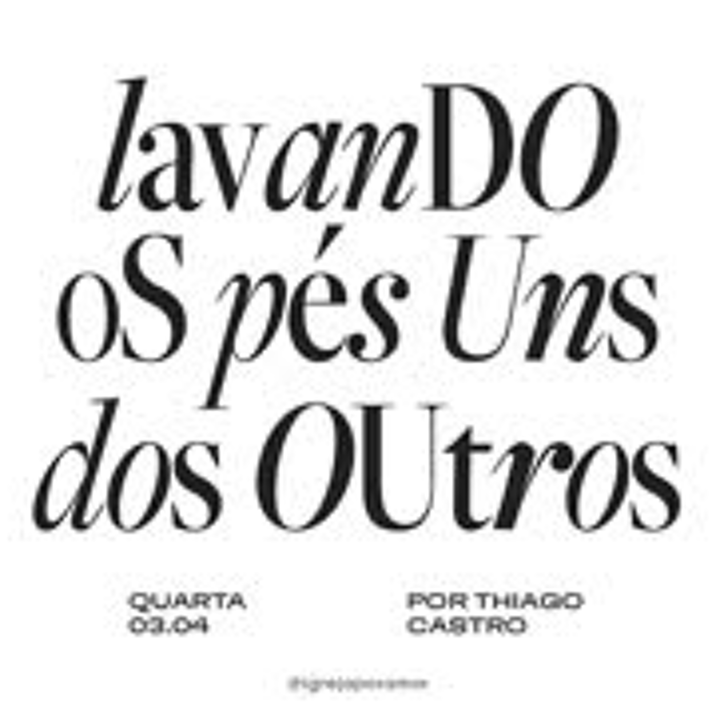 Lavando os Pés uns dos Outros | Igreja Por Amor | Thiago Castro | 03 de Abril de 2024 episode artwork