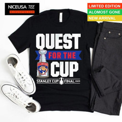 Florida Panthers Hockey 2024 Quest For The Cup Stanley Cup Final Shirt