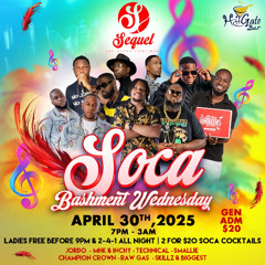 LIVE@ Soca Bashment Wednesday Ft Technical