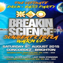 2015-08-08 - Voltage feat. Deefa & Mekar @ Breakin Science - The Ultimate Drum & Bass Party...