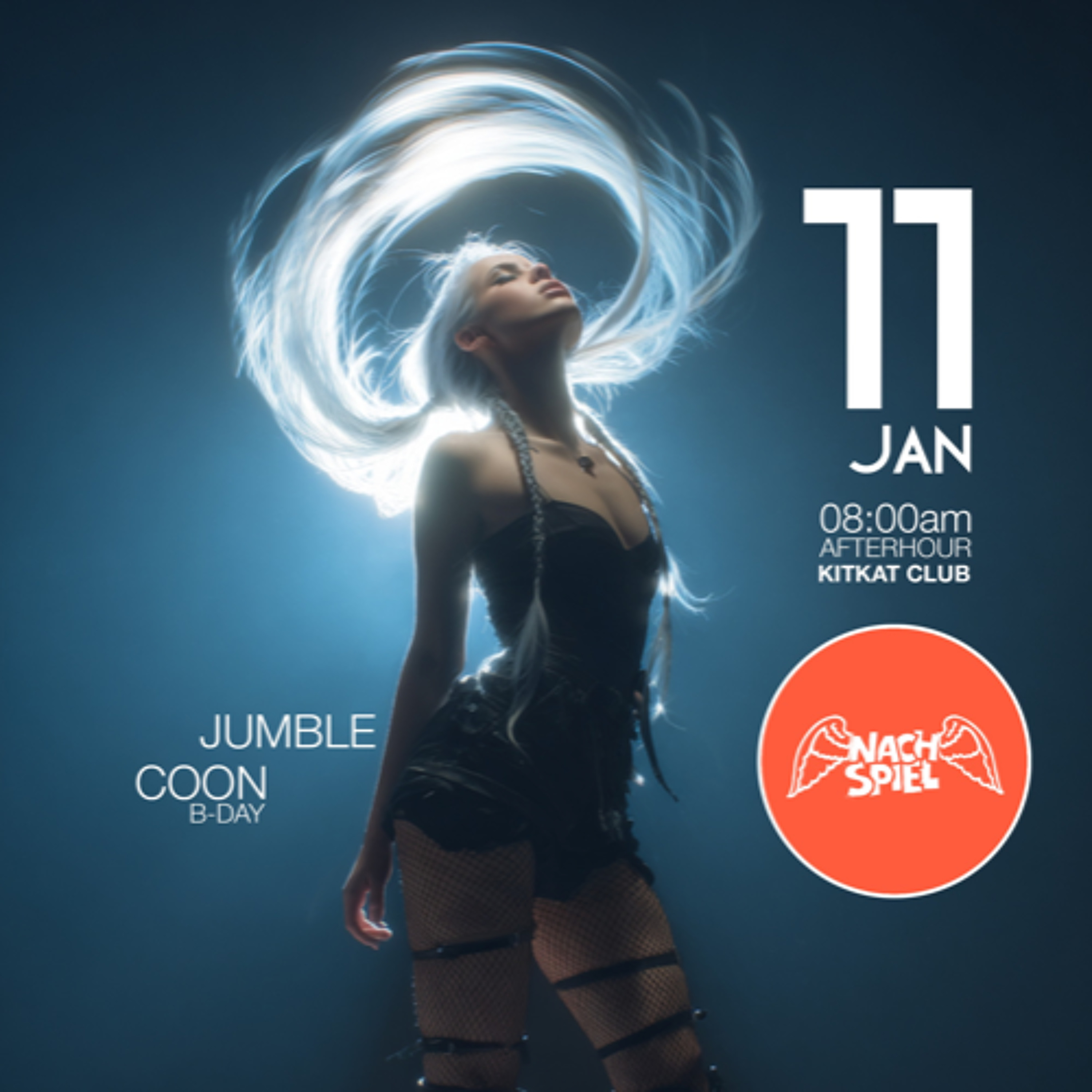 2026-01-11 NACHSPIEL (Kitkat Club) Jumble , Coon B-Day episode artwork