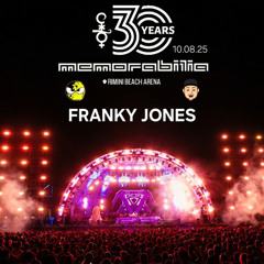 FRANKY JONES @ 30Y Memorabilia (Rimini Beach Arena - 10.08.25)