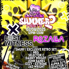 Jad Wright Love Decade Summer Fiesta 2