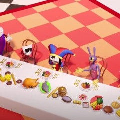 the amazing  digital circus them/ost  🎪 🐰 🎭👀👄🃏 👑 ♟️