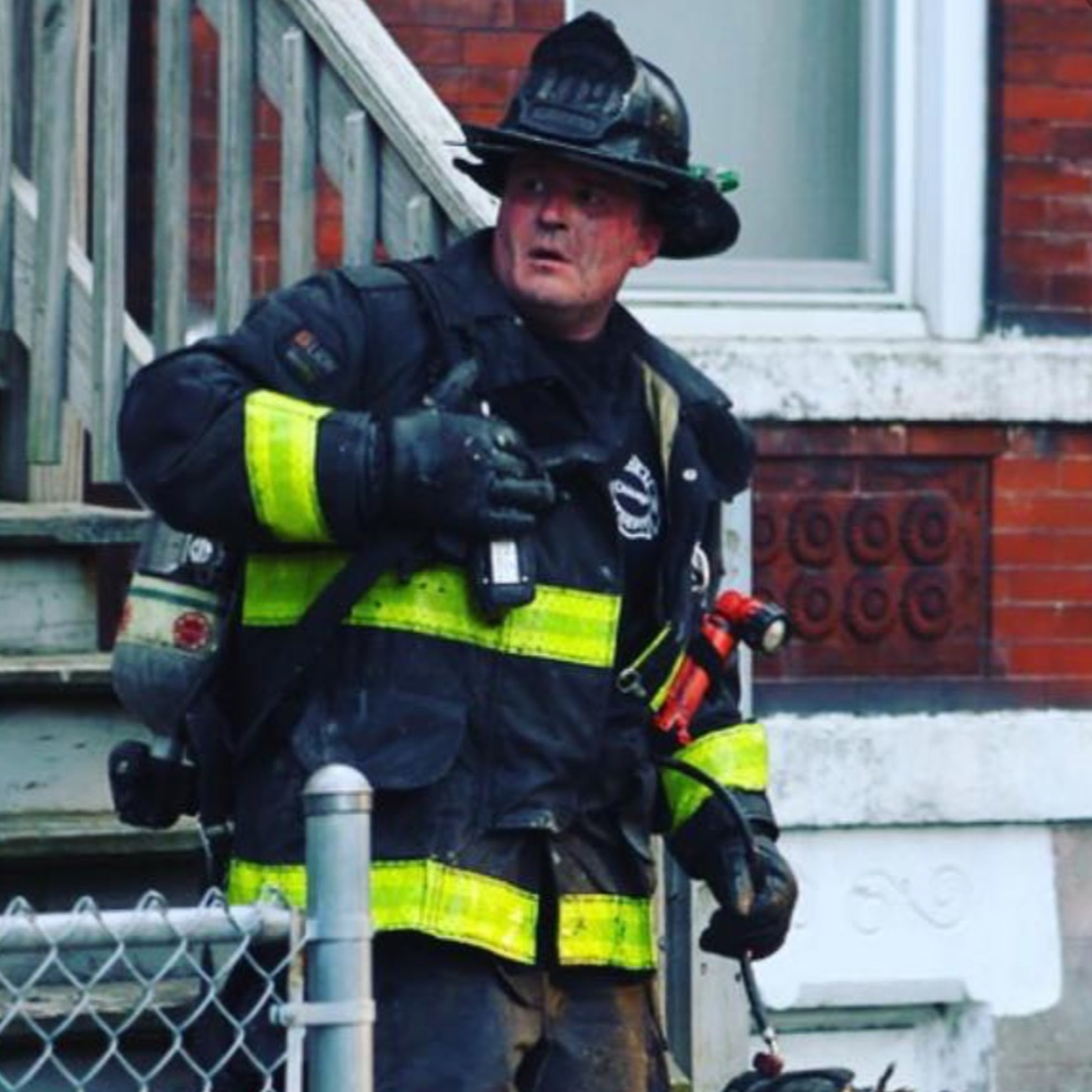 Episode 5 - Mike Manchester CFD member who had a close call at a fire episode artwork