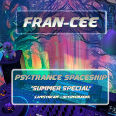 Psy-Trance Spaceship 'Summer Special' (Livestream @DeeRedRadio)