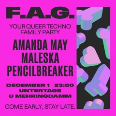Pencilbreaker @ F.A.G. #2, UnterTage Berlin, 2023-12-01