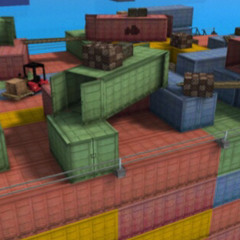 Cargo Ship - Pixel Gun 3D (Clear)