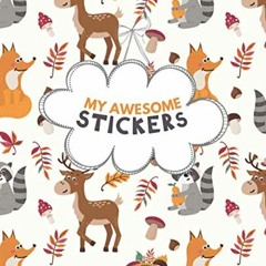 [View] [KINDLE PDF EBOOK EPUB] My Awesome Stickers: Blank Sticker Book for Collecting Stickers | Reu