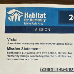 The Idaho Falls Habitat for Humanity seeks more volunteers to help build homes, gives community love