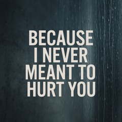 Because I Never Meant to Hurt You