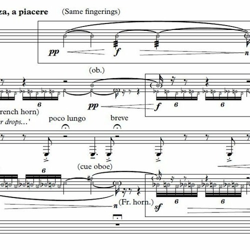 Les cinq Motets d'Mirages - Sive de caprea