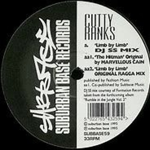 Cutty Ranks -  Limb By Limb - RMR Records Jamaica