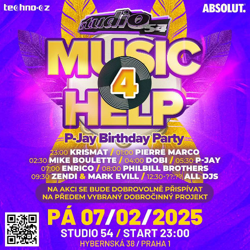 Mike Boulette @ Music 4 Help, P-Jay Birthday Party, Studio 54 (7.2.2025)