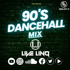 90's DANCEHALL MIX OLD SKOOL (Mixed By Live LinQ)