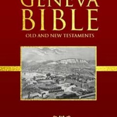 🧈Read "Book" The Geneva Bible Breeches Bible English translation of the Bible publi 🧈