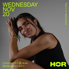 Flirt Records - Cardi-O | HÖR - November 20 / 2024