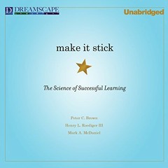 [GET] EBOOK EPUB KINDLE PDF Make It Stick: The Science of Successful Learning by  Peter C. Brown,Qar