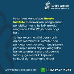 Info Homestay Pesantren Mahasiswa di Malang, Hub 0812-1737-7398, Haraka Institute