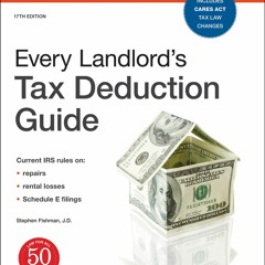 Read Every Landlord's Tax Deduction Guide Ebook